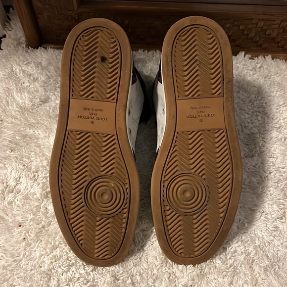 Louis VUITTON Rivoli Sneaker Boot BROWN - Picture 6 of 6